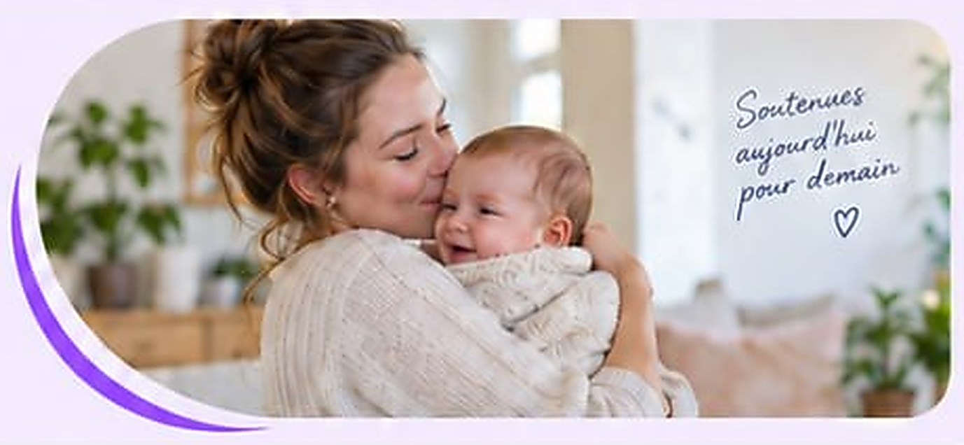 Une famille avec son bébé